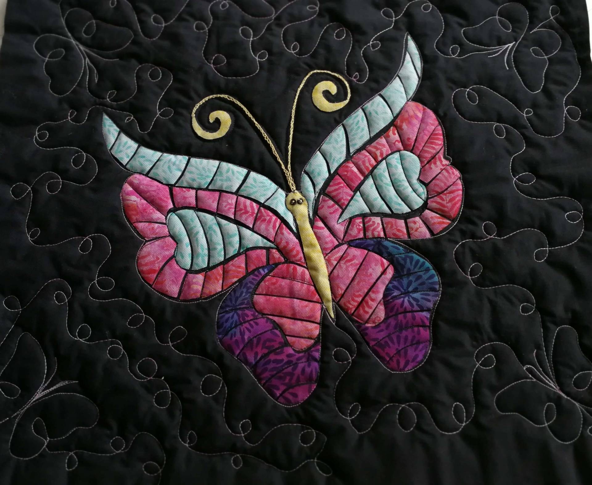 Mariposa técnica mosaico