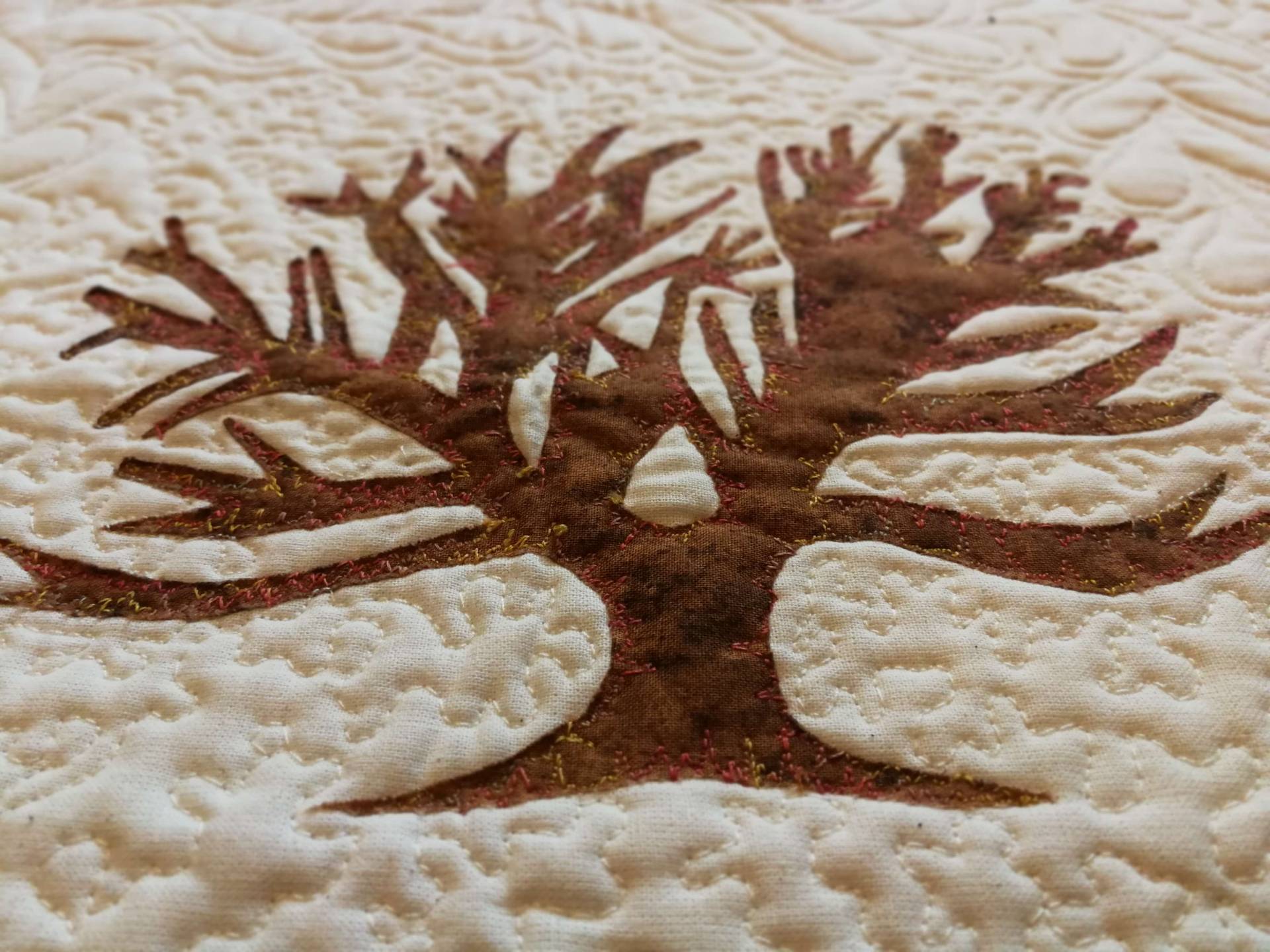 árbol de aplicación y acolchado