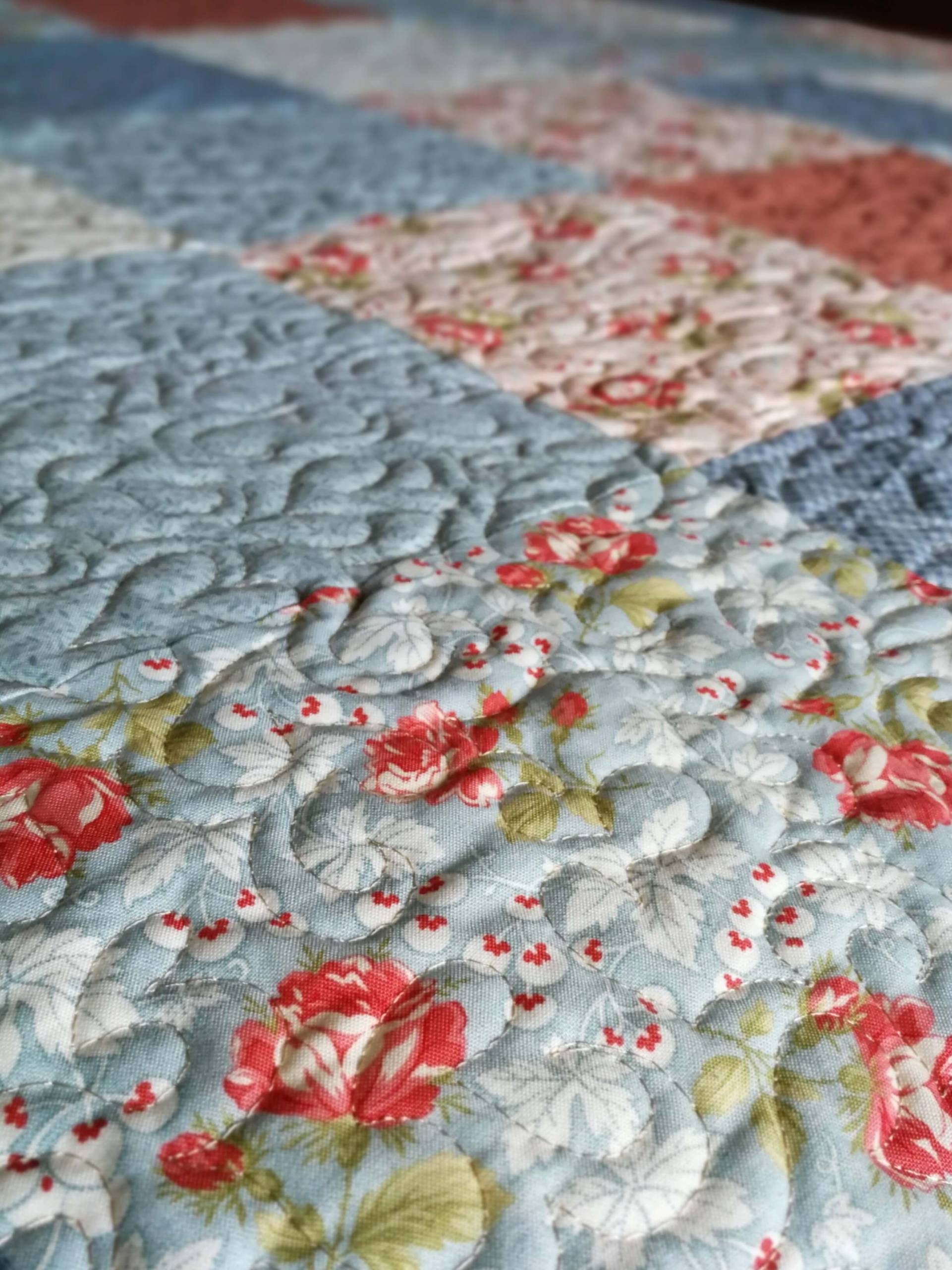 Acolchado romántico