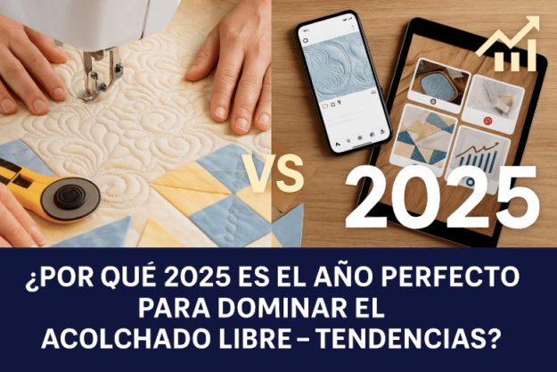 Por qué 2025 es el año perfecto para dominar el acolchado libre Por qué 2025 es el año perfecto para dominar el acolchado libre